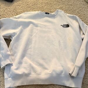 The North Face Men's Cream Crewneck Sweater